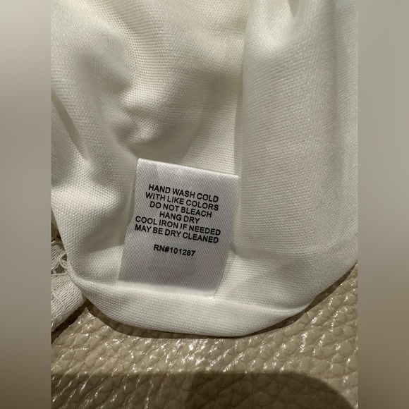 BOSTON PROPER White Lace Sleeveless Dress - Picture 9 of 9